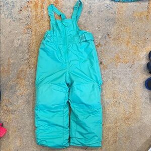 Cat & Jack teal snow pants (4T)